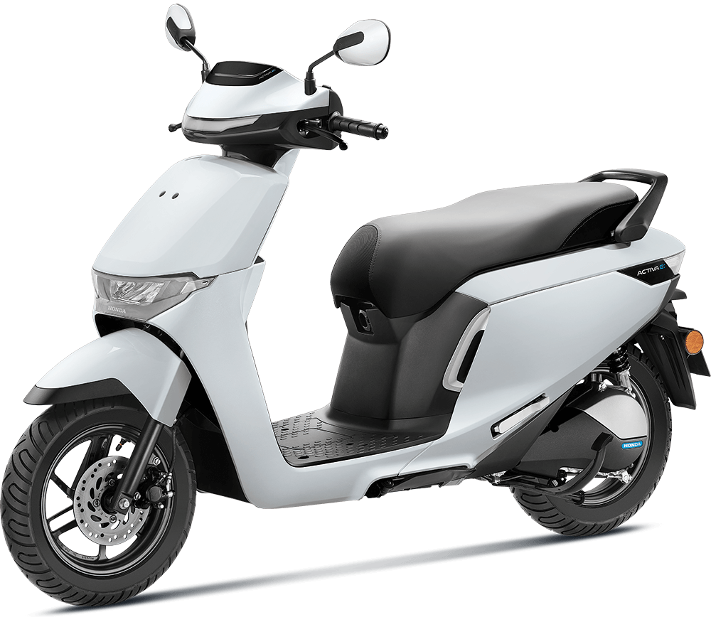 Honda Activa Electric Scooter Honda Activa E RoadSync Duo On Road